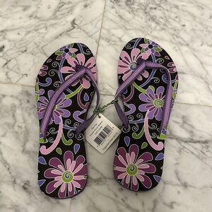 Vera Bradley flip flops